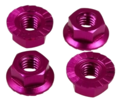 Hudy Ecrous roues Cranté et Epaulé M4 296541