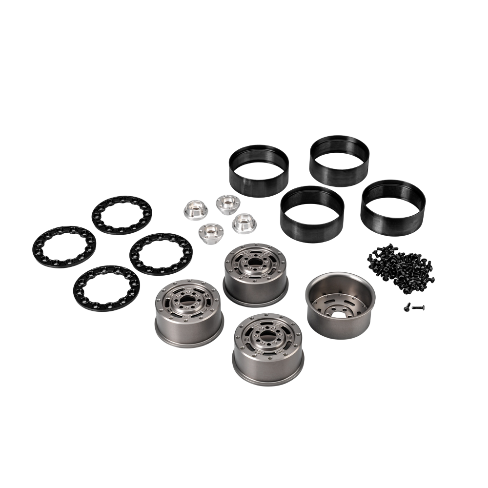 Jconcepts Ballistic Alu Beadlock 2.0 (x4) 3443