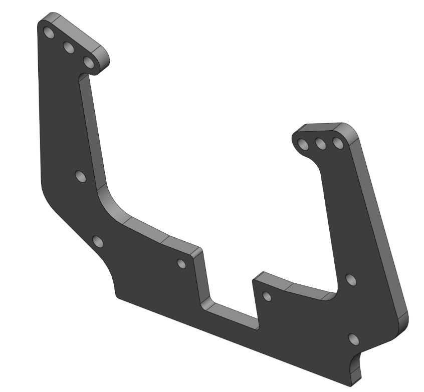 MIP Support amortisseurs avant pour Legend Conversion Kit pour RC10 25417