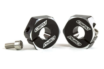Avid Rueda delantera de aluminio hexagonal (x2) RC10 B7 AV1069-5