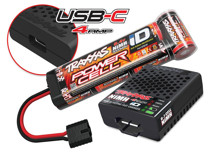 Traxxas Rustler 2wd XL-5 TQ Clipless RTR (Battery/Charger) 37254-8