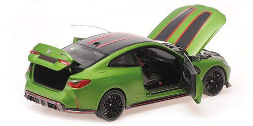 MiniChamps BMW M4 CSL 2022 Verde opaco 1/18 110023020
