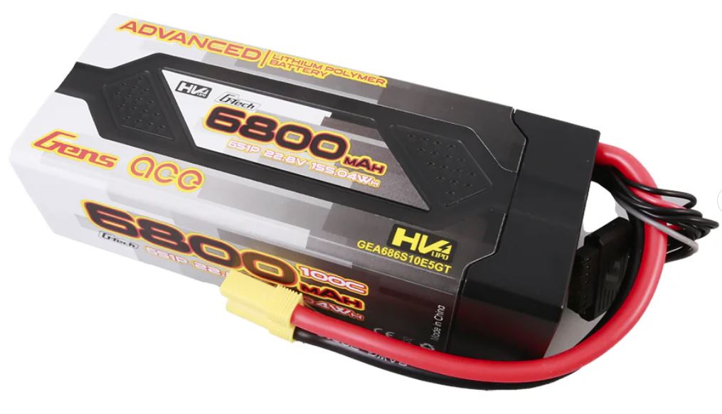 GENS Ace Accu lipo Advanced G-Tech 22.8v 6800mAh 100C EC5 GEA686S10E5GT
