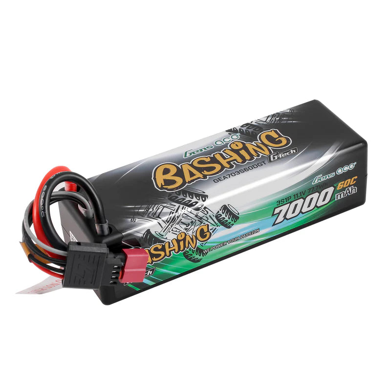 Gens Ace G-Tech 11.1V 7000mAh 60C DEAN GEA703S60DGT Lipo Battery