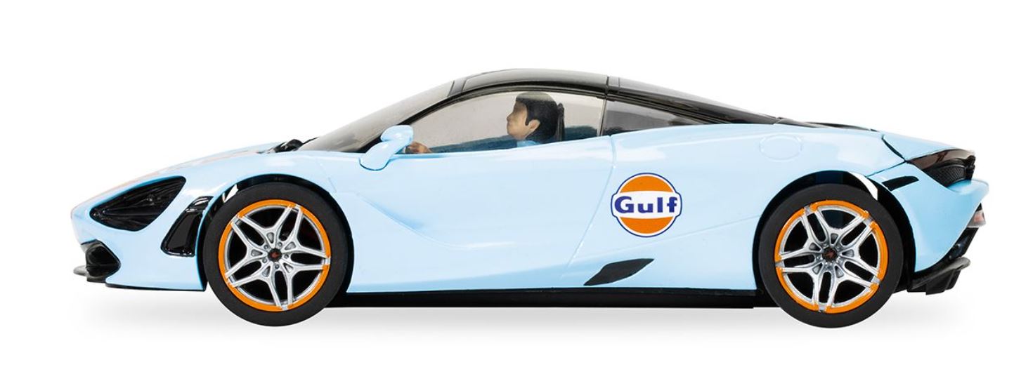 Scalextric Voiture McLaren 720S Gulf Edition Standard C4394