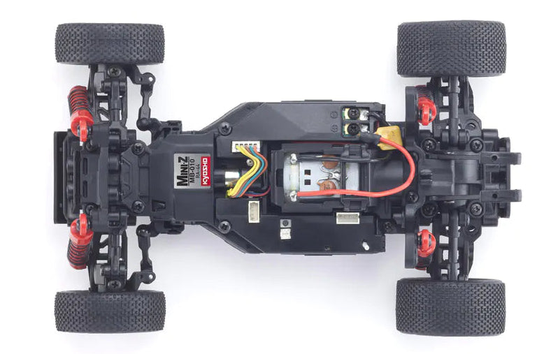 Kyosho Mini-Z Buggy MB-010 4WD Turbo Optima Mid Special Blanc RTR 32096W