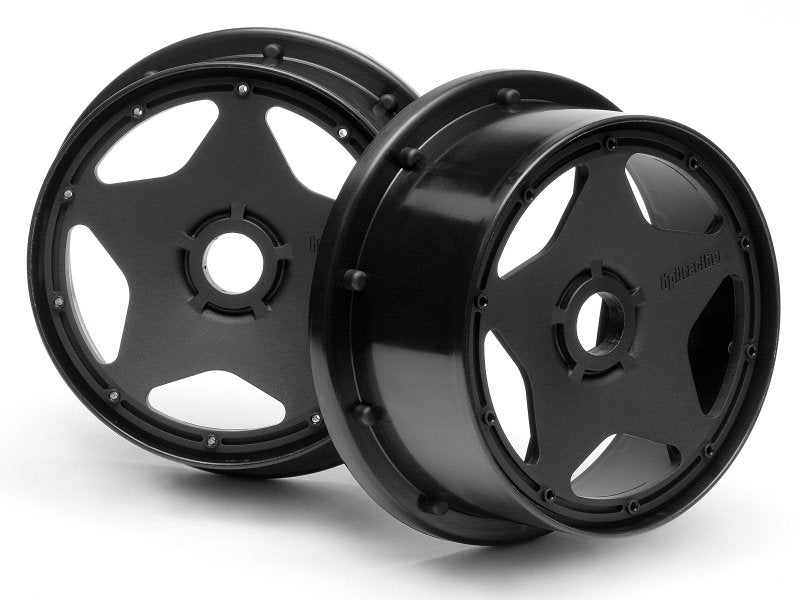 HPI Musta etuvanne (x2) Baja 5B 3221
