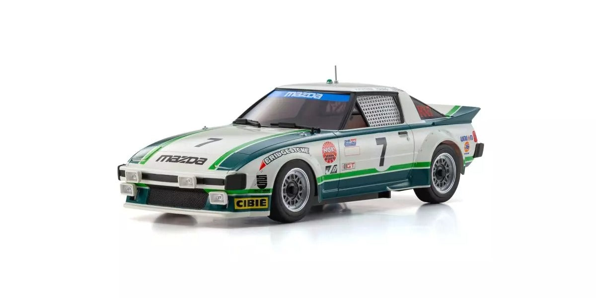 Kyosho Mini-Z RWD MR04 Mazda Savanna RX-7 Daytona'79 No.7 + KT531P RTR 32365GR