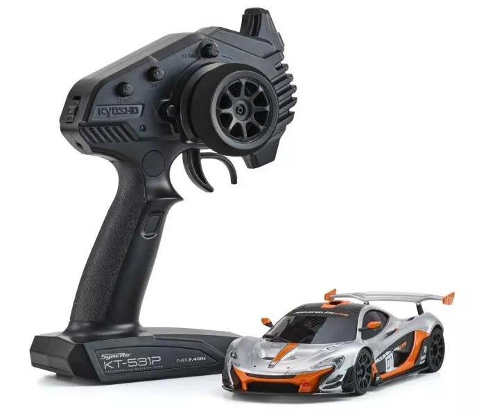 Kyosho Mini-Z RWD MR04 McLaren P1 GTR Pebble Beach Show 2015 + KT531P RTR 32375SO
