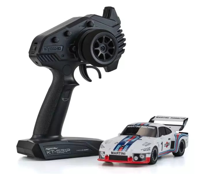 Kyosho Mini-Z RWD MR04 Porsche 935 Turbo 1976 Martini #1 + KT531P RTR 32380M1