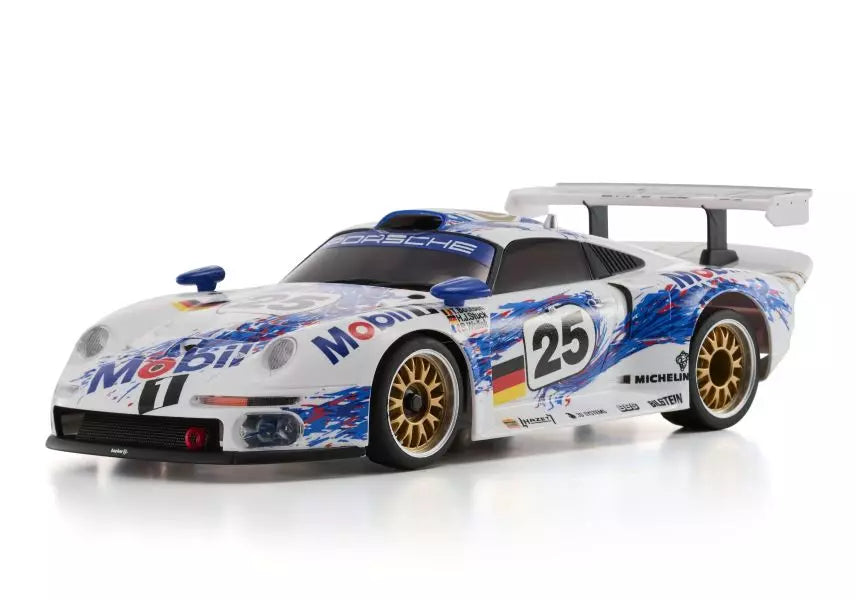 Kyosho Mini-Z RWD MR04 Porsche 911 GT1 1996 #25 + KT531P RTR 32381ML