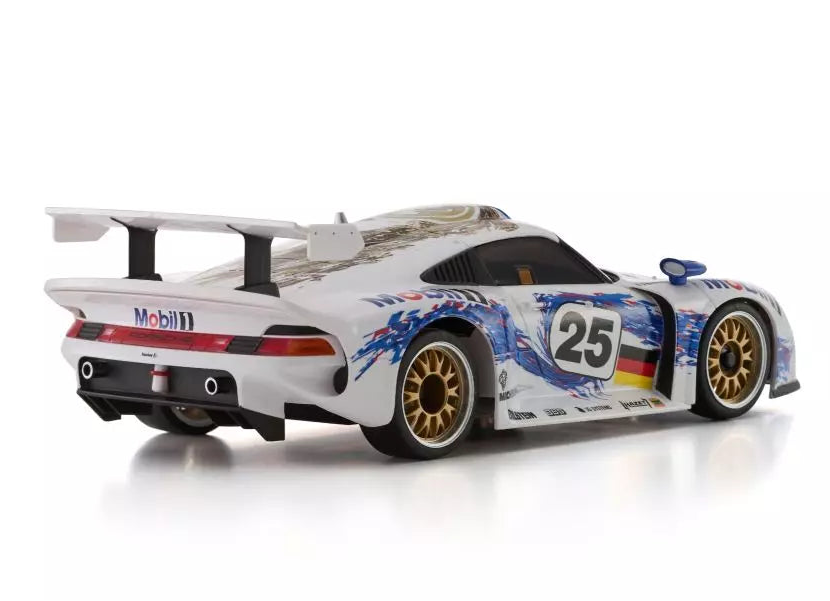 Kyosho Mini-Z RWD MR04 Porsche 911 GT1 1996 #25 + KT531P RTR 32381ML