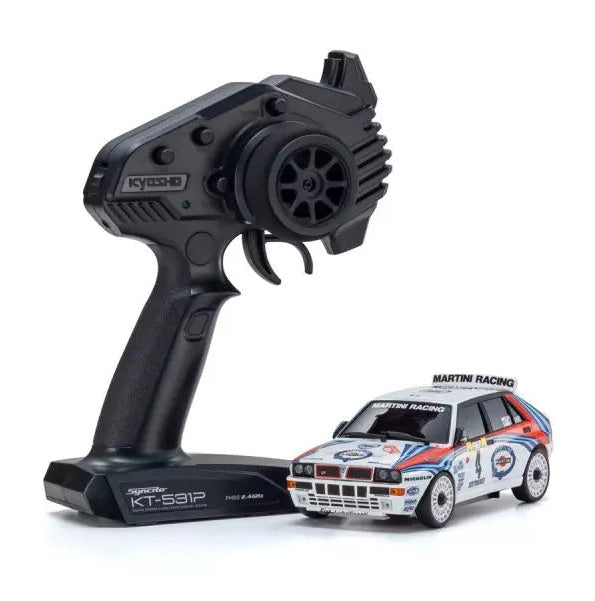 Kyosho Mini-Z AWD Lancia Delta No.4 Monte Carlo Winner + KT531P RTR 32655MC