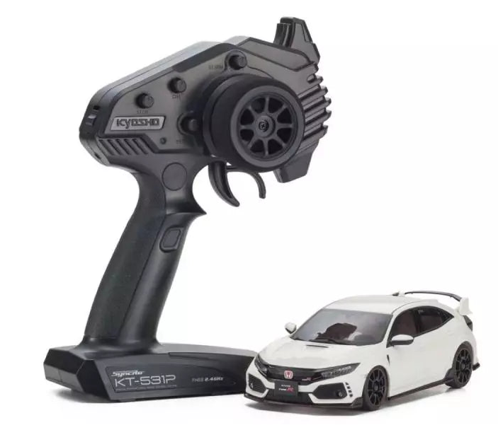 Kyosho Mini-Z MA-020 AWD Honda Civic Type R Championship Blanc + KT531P RTR 32661W