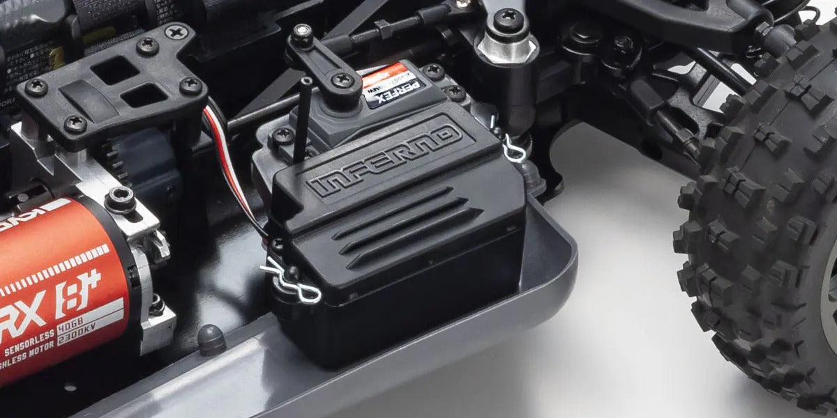 KYOSHO Inferno MEGA 4.0エンジンRC Kyosho Inferno Neo 4.0 VE Readyset EP RTR 34118