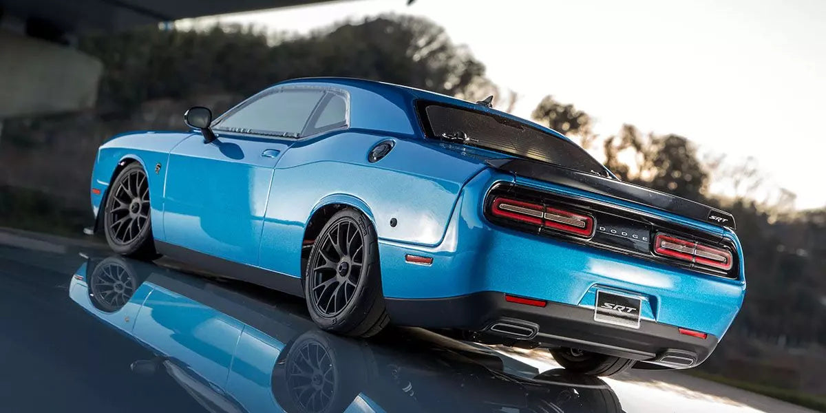 Kyosho Fazer MK2 Readyset Dodge Challenger SRT 2015 Blu RTR 34415T2C