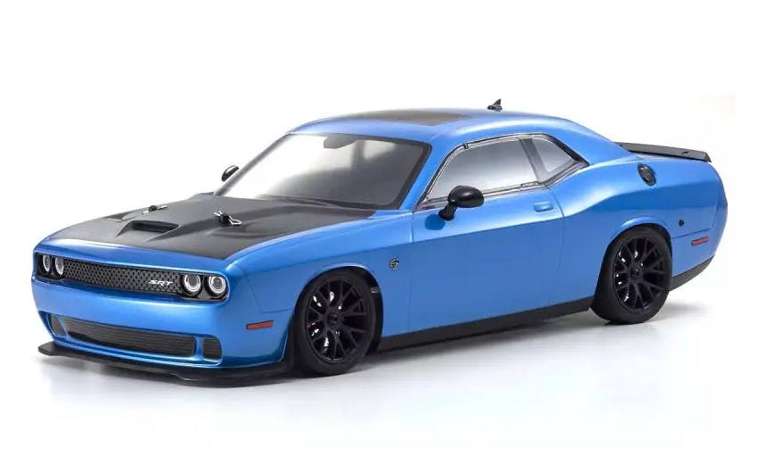 Kyosho Fazer MK2 Readyset Dodge Challenger SRT 2015 Blu RTR 34415T2C
