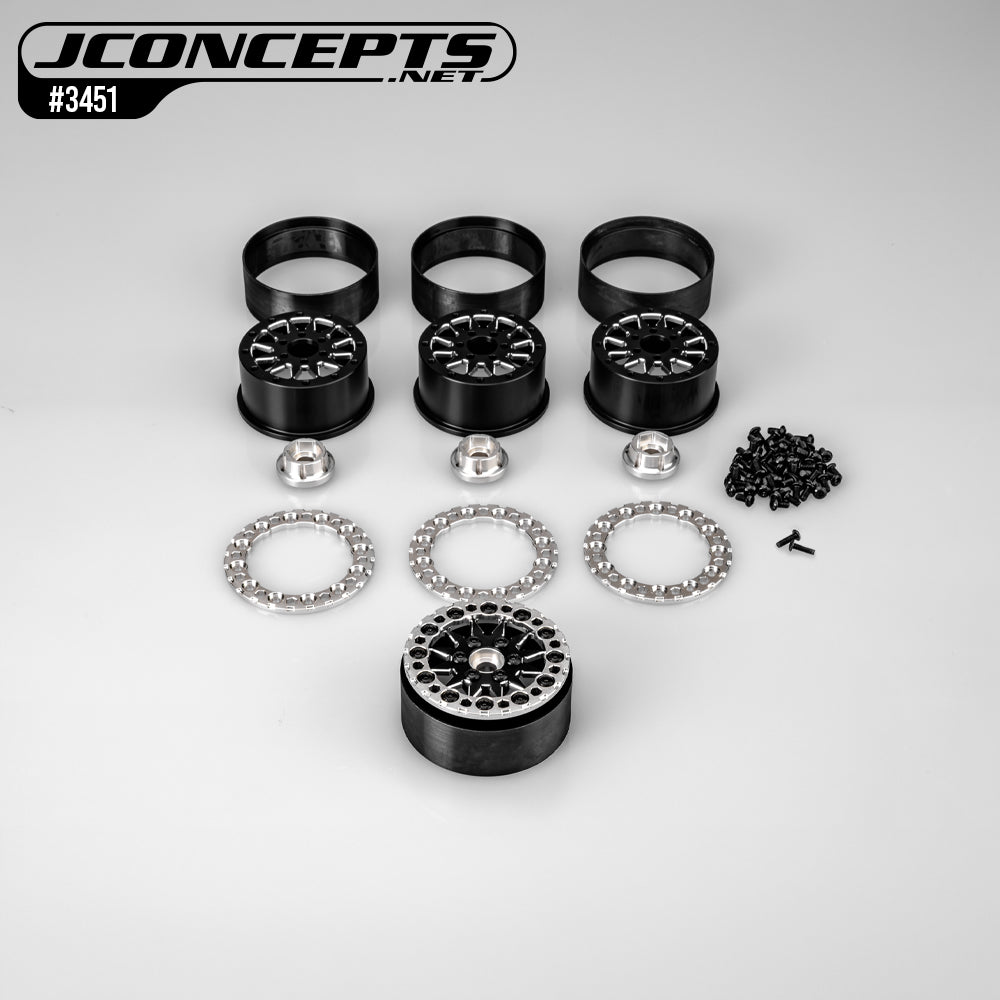 Jconcepts Ultra Alu Beadlock 2.0 (x4) 3451