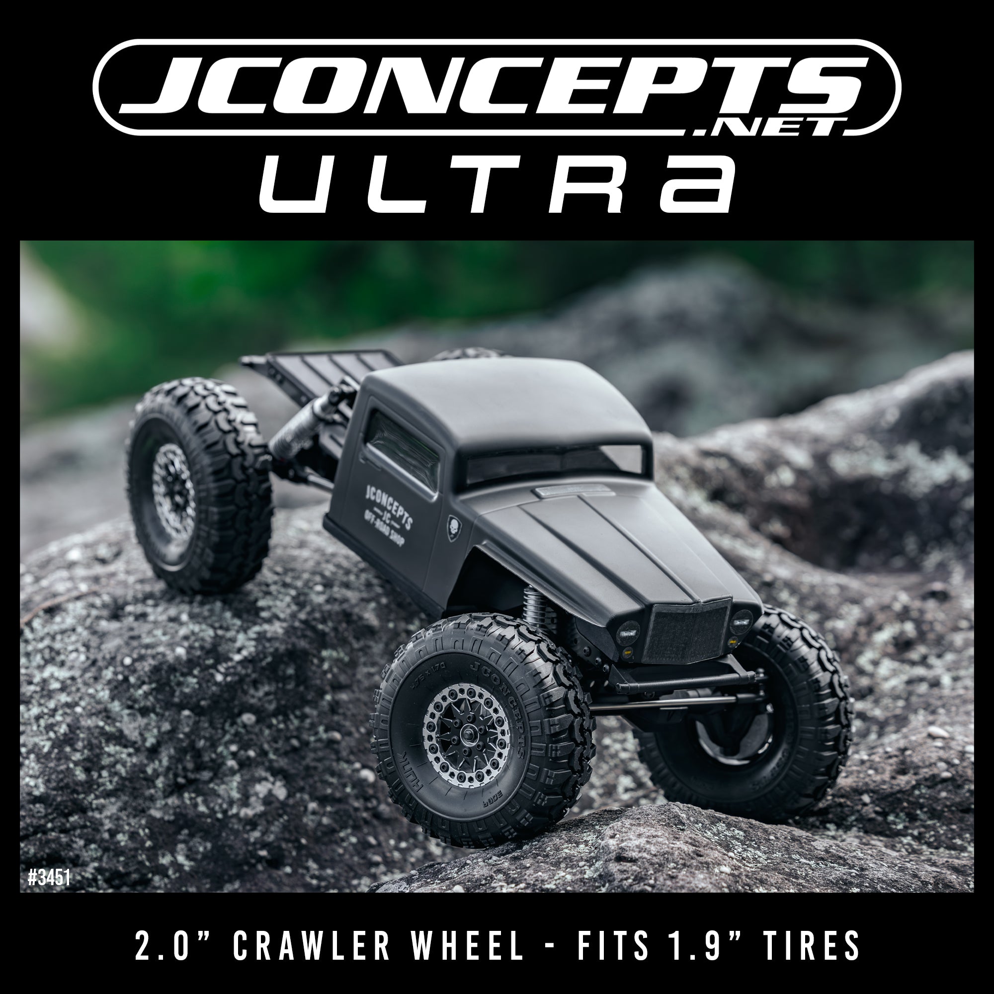 Jconcepts Ultra Alu Beadlock 2.0 (x4) 3451