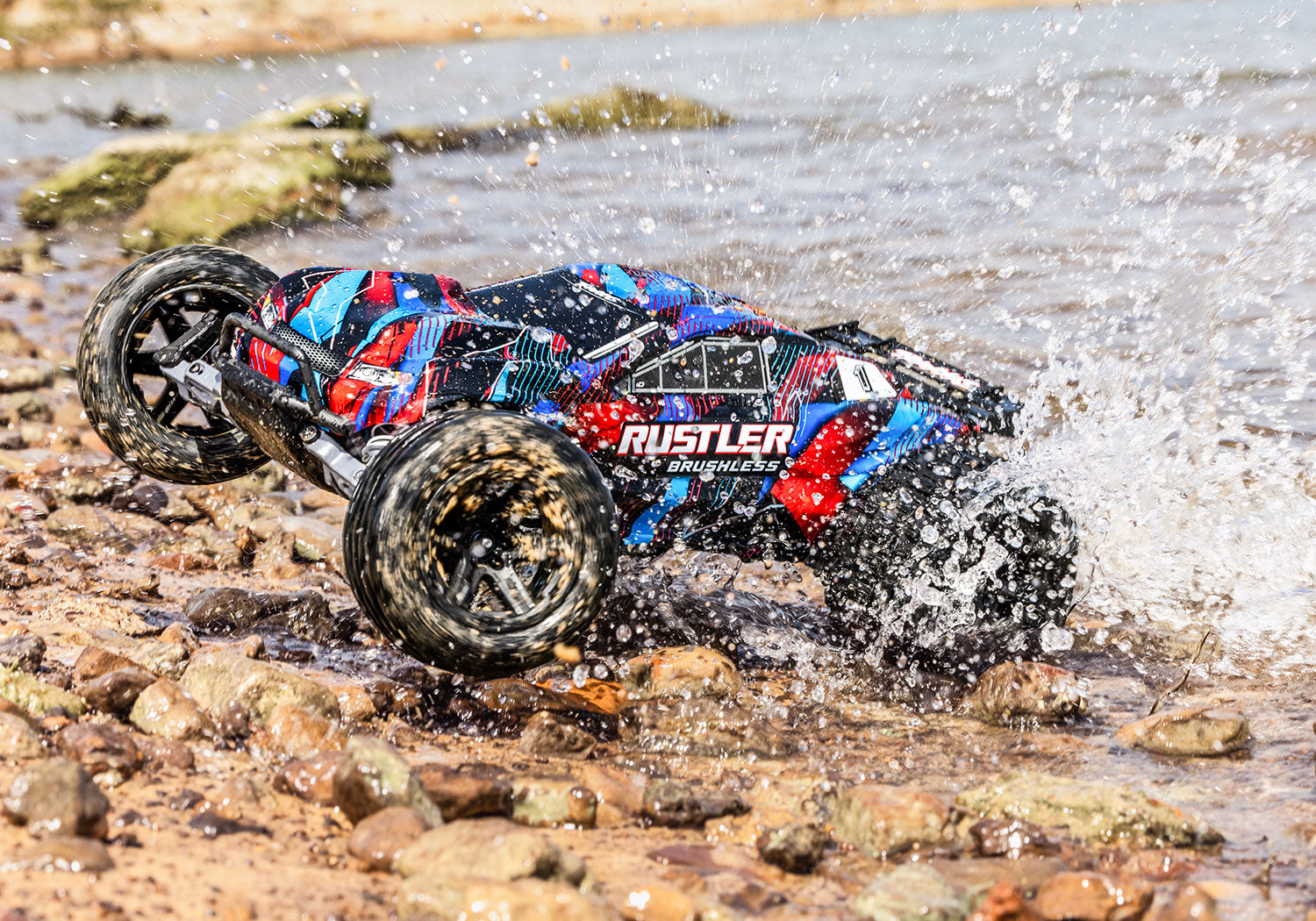 Traxxas Rustler 2wd VX3 Clipless HD RTR 37454-4