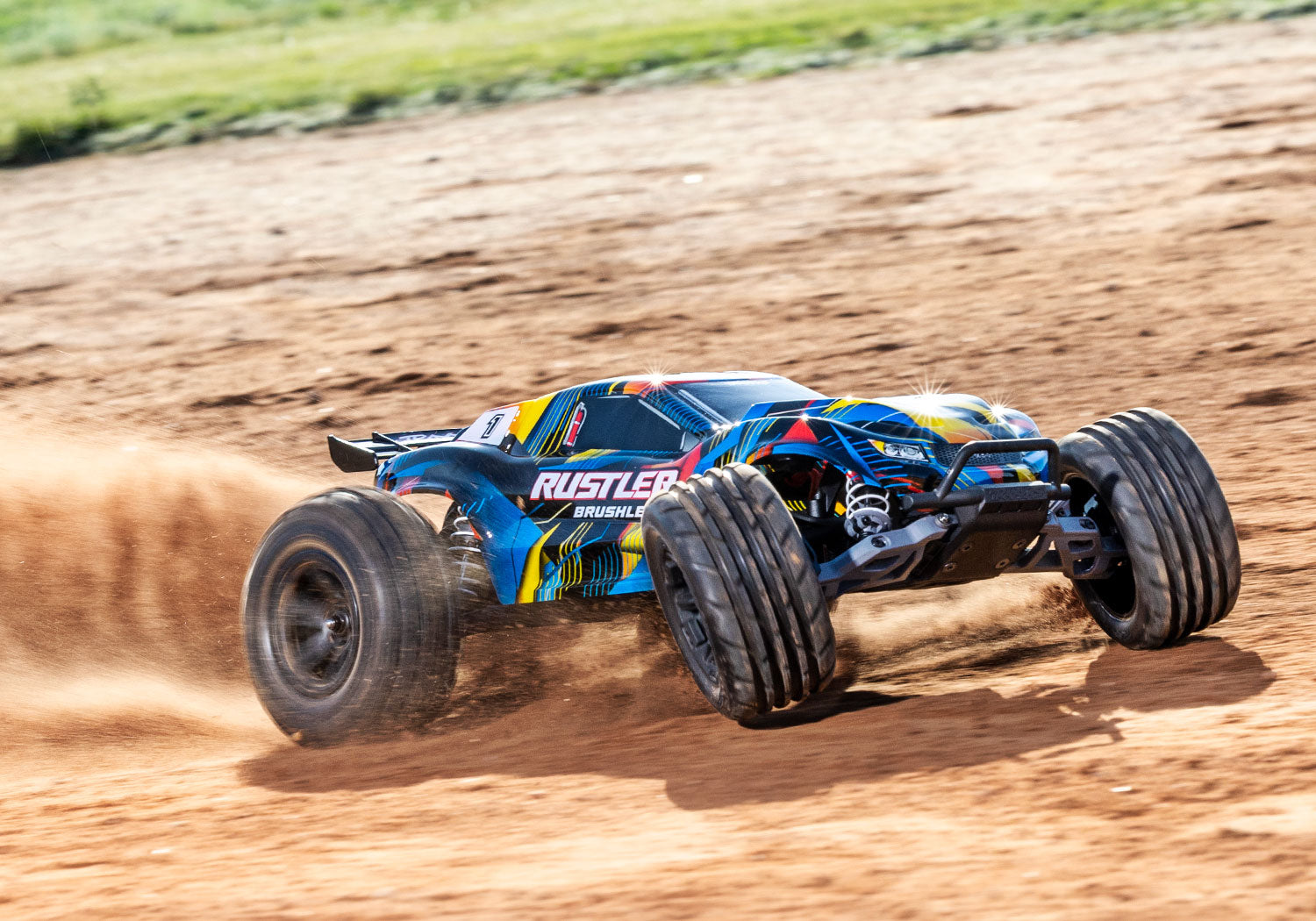 Traxxas Rustler 2wd VX3 Clipless HD RTR 37454-4