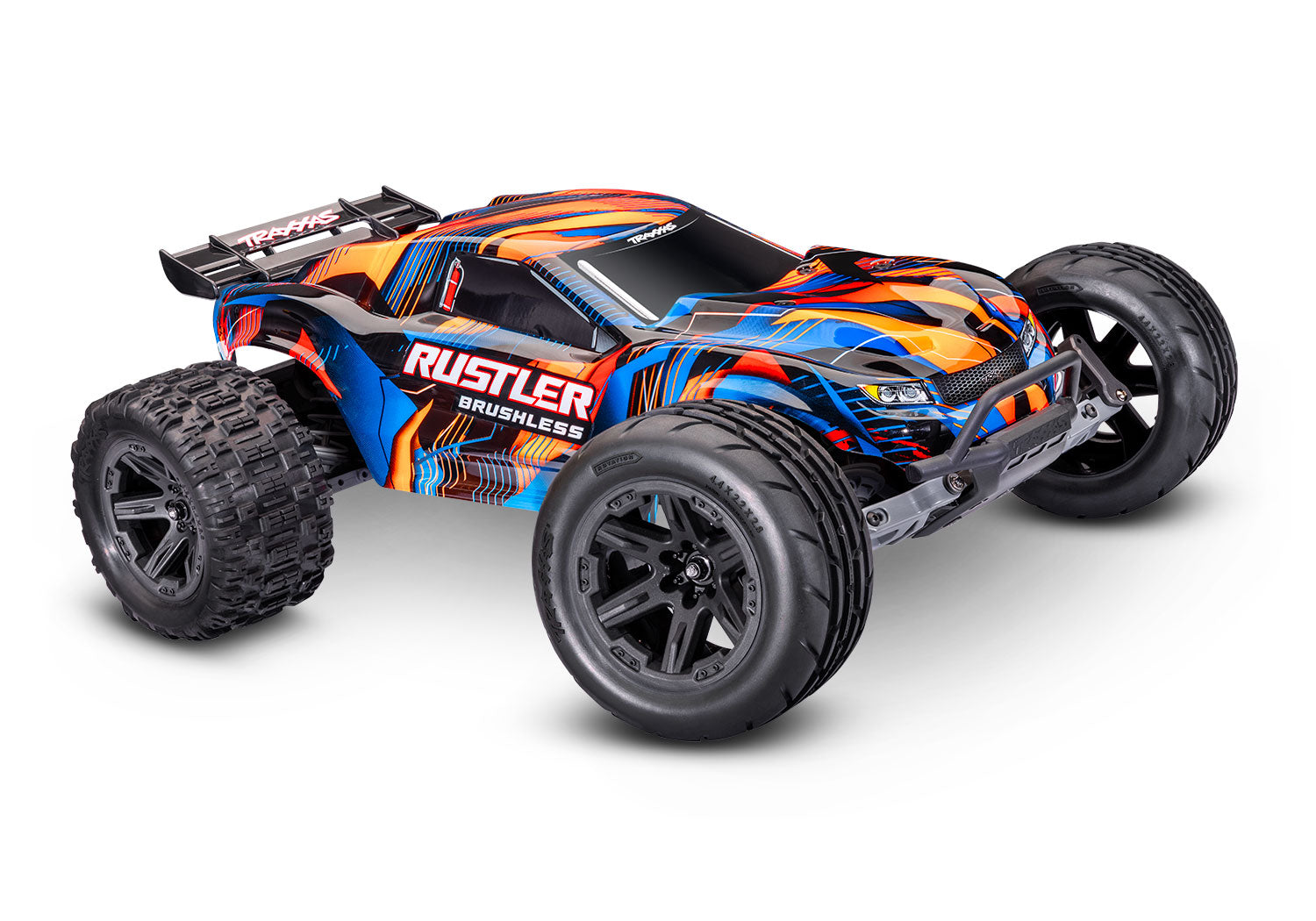 Traxxas Rustler 2wd VX3 Clipless HD RTR 37454-4