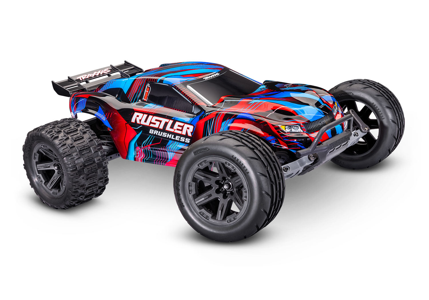 Traxxas Rustler 2wd VX3 Clipless HD RTR 37454-4