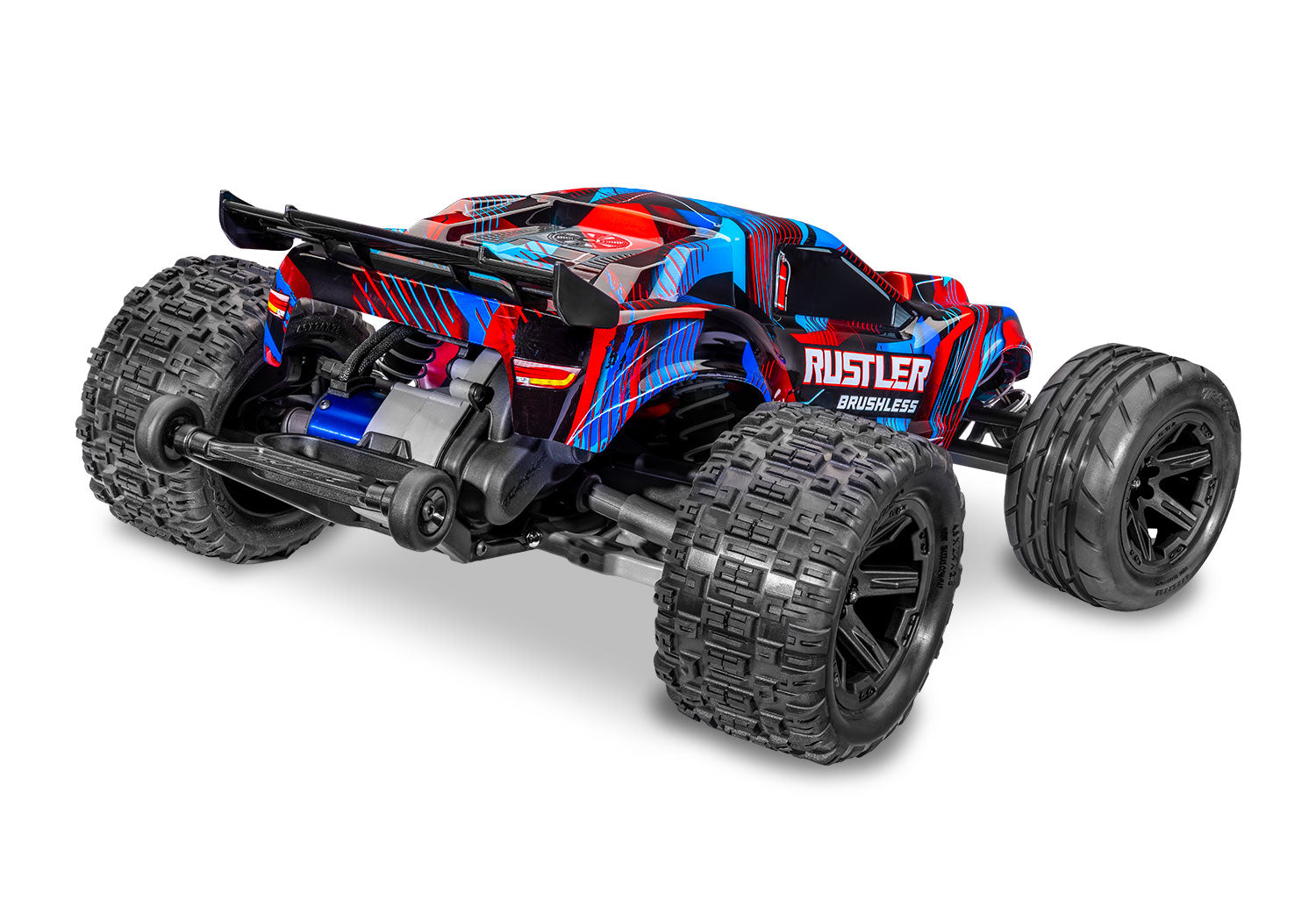 Traxxas Rustler 2wd VX3 Clipless HD RTR 37454-4