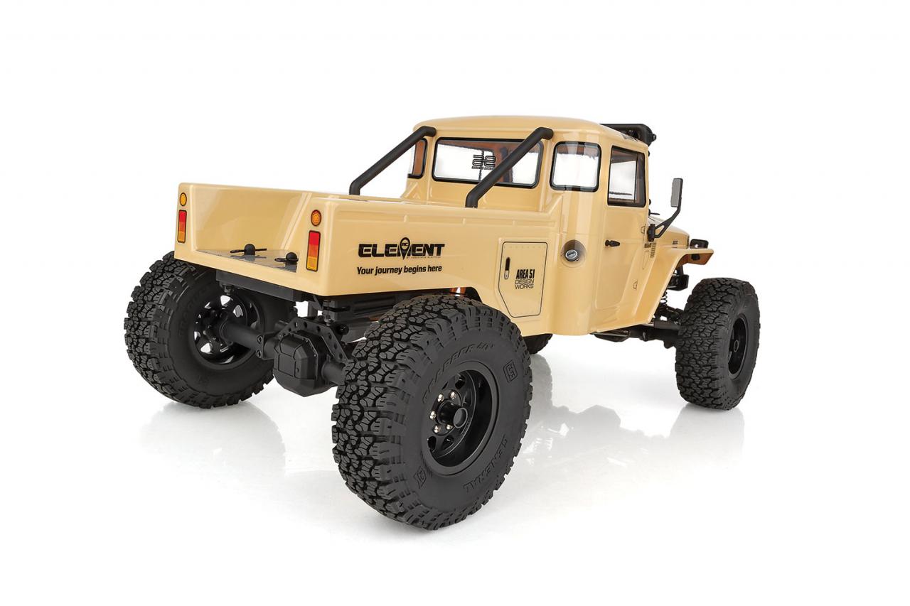 Element RC Crawler Enduro Zuul Trail Truck Tan 4WD RTR EL40124