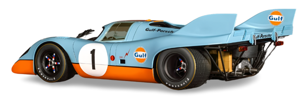 Pocher Diecast Porsche 917K Gulf Edition HK118