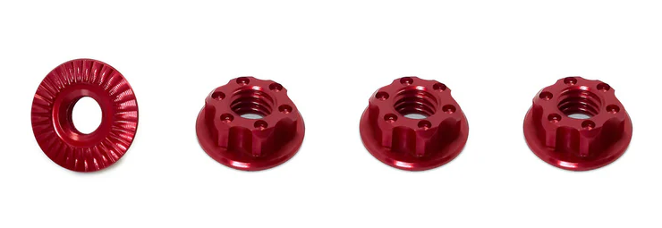 Porcas de roda M4 de perfil baixo da T-Work (x4) TA-126