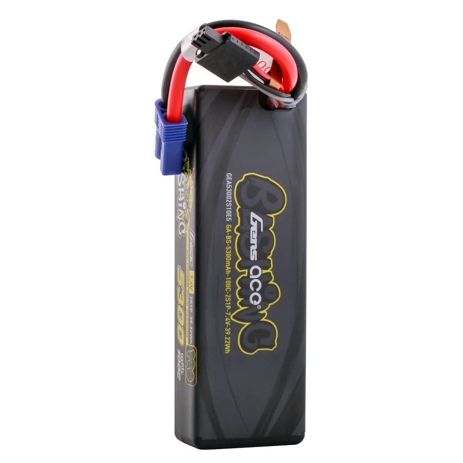 Gens Ace Accu lipo G-Tech 7.4v 5300mAh 100C EC5 Bashing Series GEA53002S10E5
