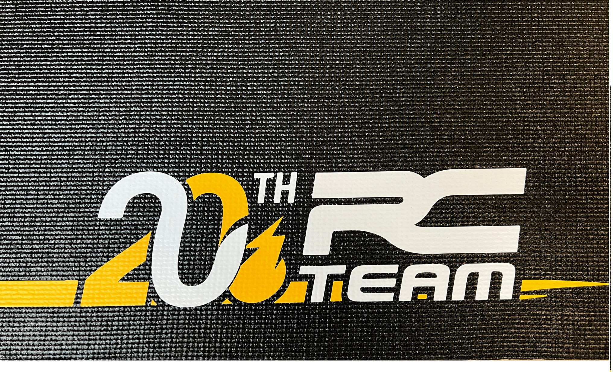 RC Team Stand carpet 20th anniversary 1000x630mm