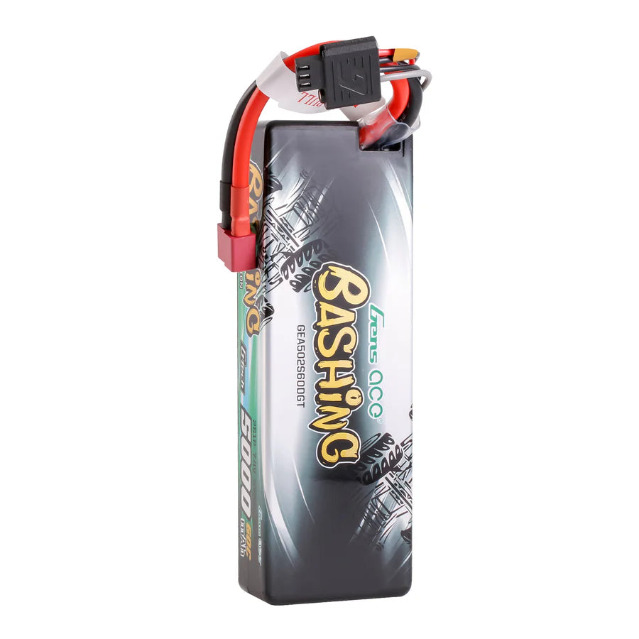 Gens Ace Accu lipo G-Tech 7.4v 5000mAh 60C Dean GEA502S60DGT