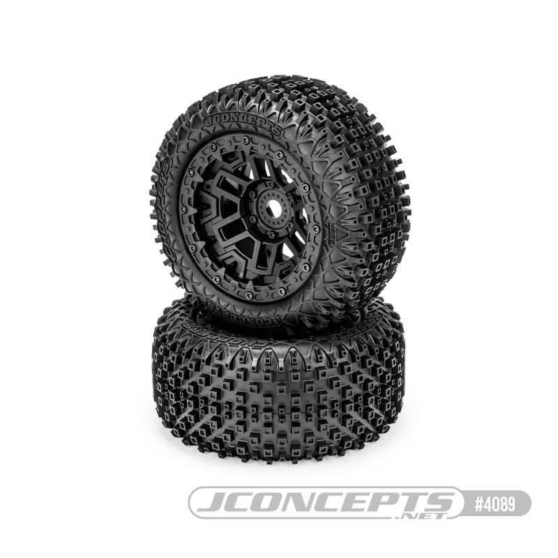 Choppaz Rims JConcepts Choppers Tires + Rims 3.8 (x2) 4089-39912