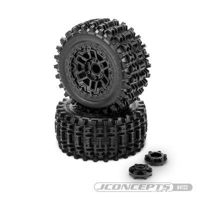 JConcepts Pneus Magma + Jantes (x2) Rustler 4122-39812