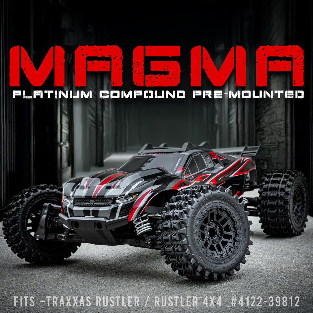 JConcepts Magma banden + velgen (x2) Rustler 4122-39812