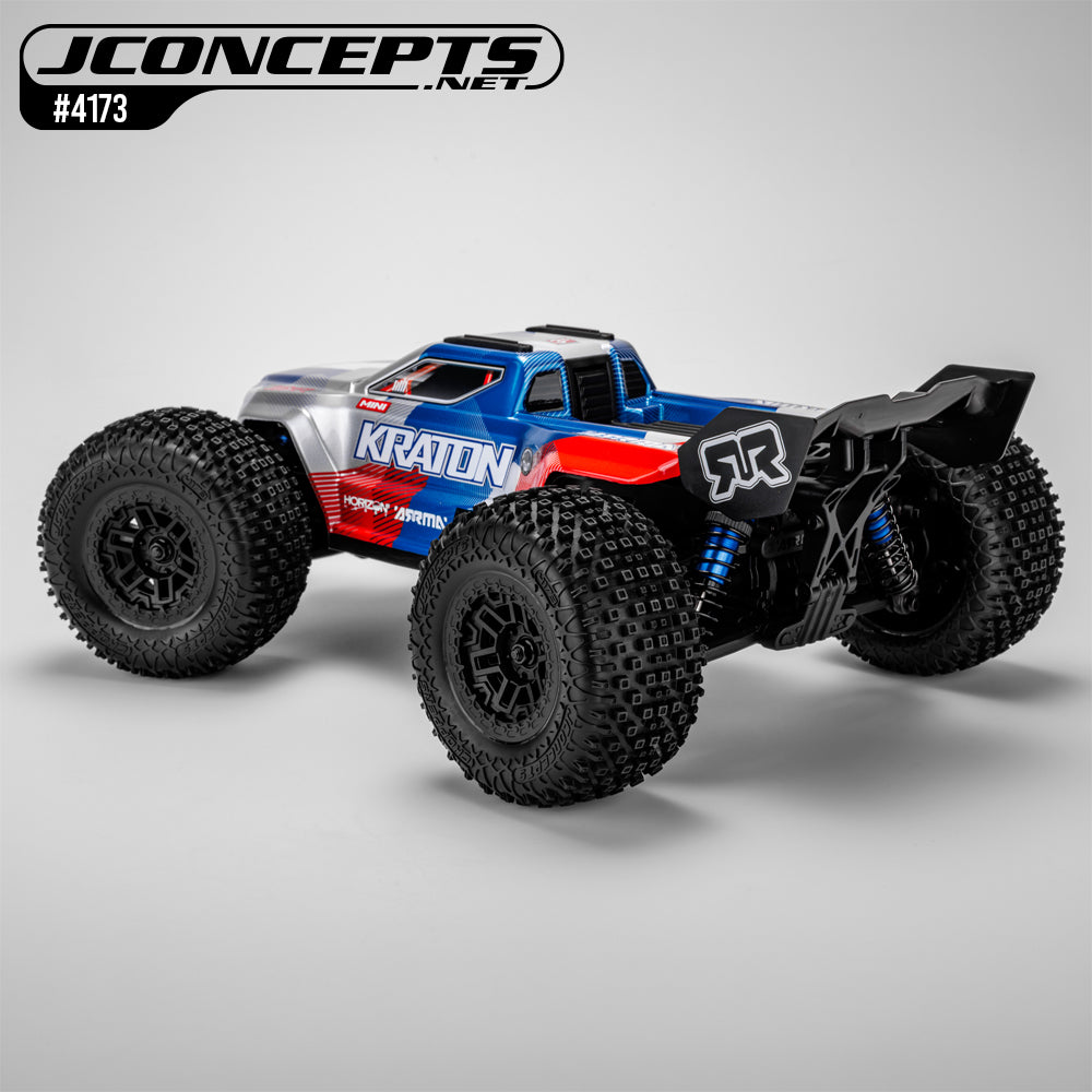 JConcepts Choppers-Reifen + Felgen Schwarz (2er-Set) Mini Maxx und Mini XRT 4173-30912