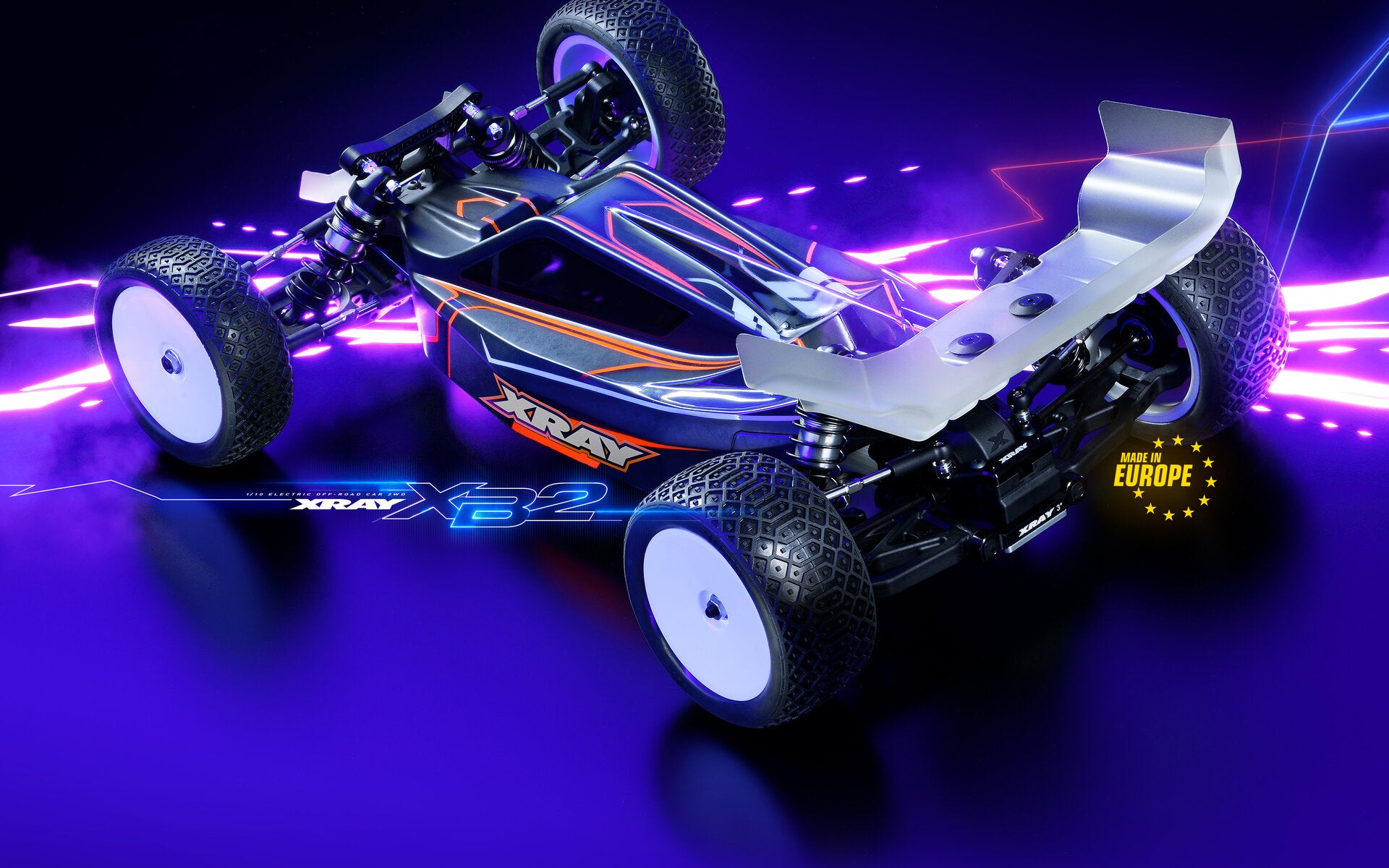 Xray XB2 2026 Buggy "Carpet Edition" KIT 320020
