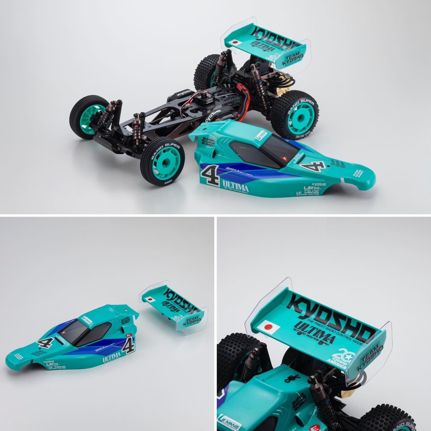Kyosho Buggy Ultima 1987 Mondiali Spec 20Th Anniversary KIT 2wd 30645B