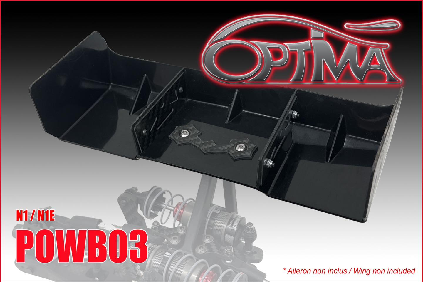 Optima Rolroerafwerking uit één stuk carbon Agama N1 N1E POWB03