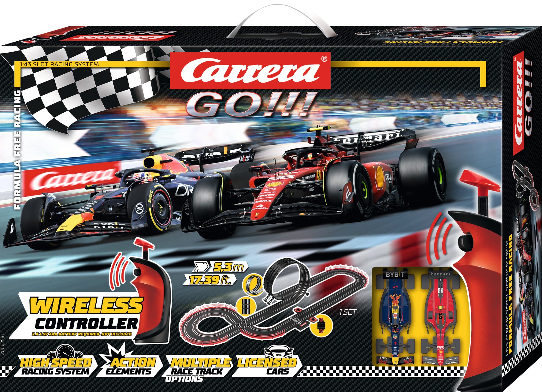 Carrera GO Circuit Formula Free Racing 62581