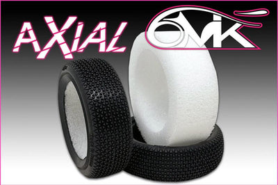 6MIK Slim Eturenkaat Axial + Sisäkkeet 1/10 4x2 (x2) TM113