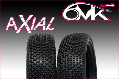 6MIK Slim Eturenkaat Axial + Sisäkkeet 1/10 4x2 (x2) TM113