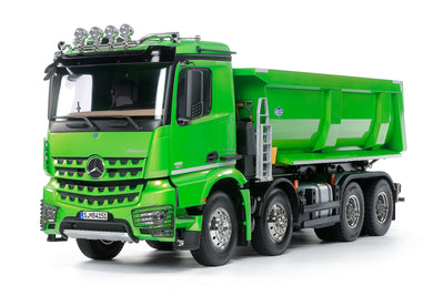 Tamiya Camión volquete Mercedes Arocs 4151 8x4 KIT Verde 47523