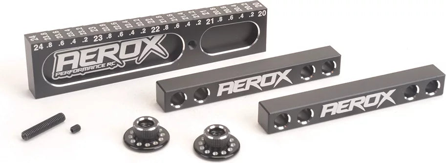 Aerox Droop gauge + shims 1/10 Touring AX013