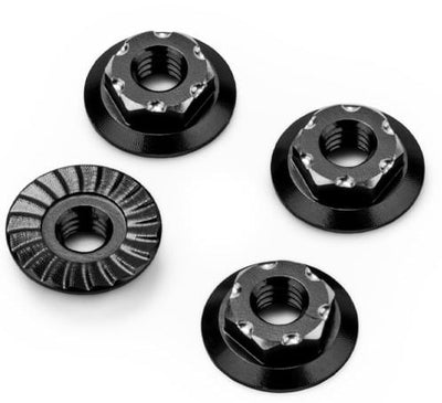 JConcepts Écrous Low-Profiles 4mm 1/10 (x4)