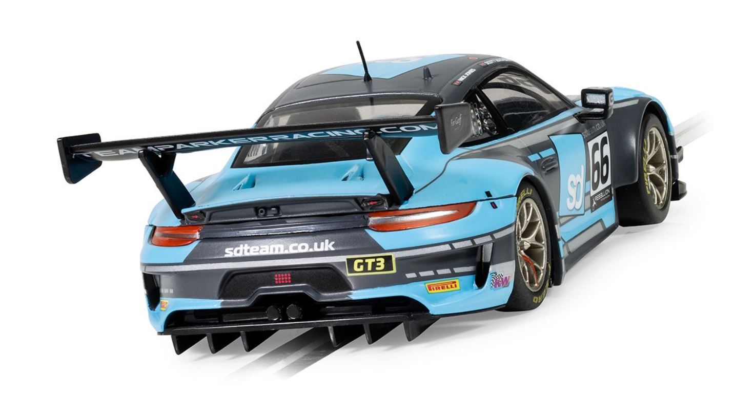 Scalextric Voiture Porsche 911 GT3 R Team Parker Racing British GT 2022 Standard C4415