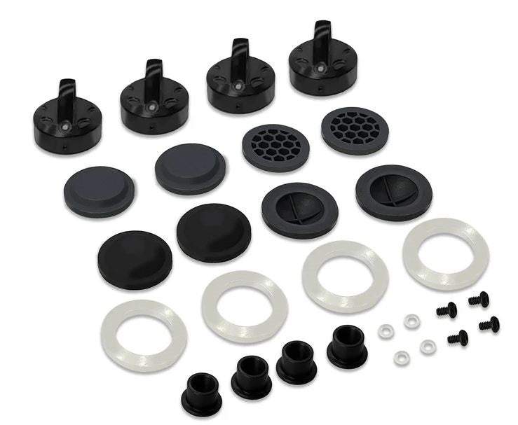 T-Work's Shock Cap + Membrana Pro V2 (x4) MP10 TO-343-K