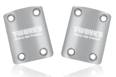 T-Work's Protection de châssis arrière Stainless Steal (x2) MP11 TO-220-MP11